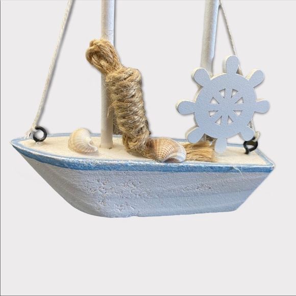 SAILBOAT Figurine Decor - Picture 3 of 3